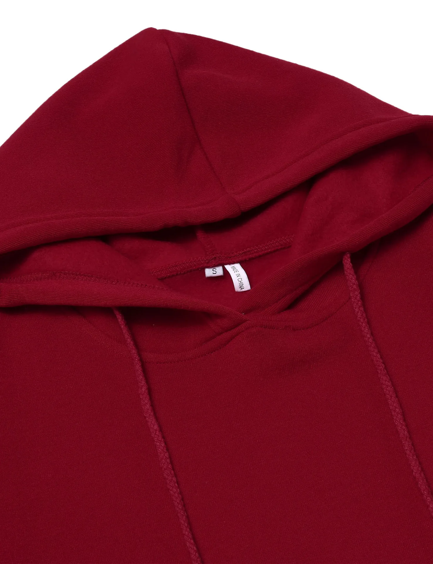 Women long Hooded Sweatshirts Dress 