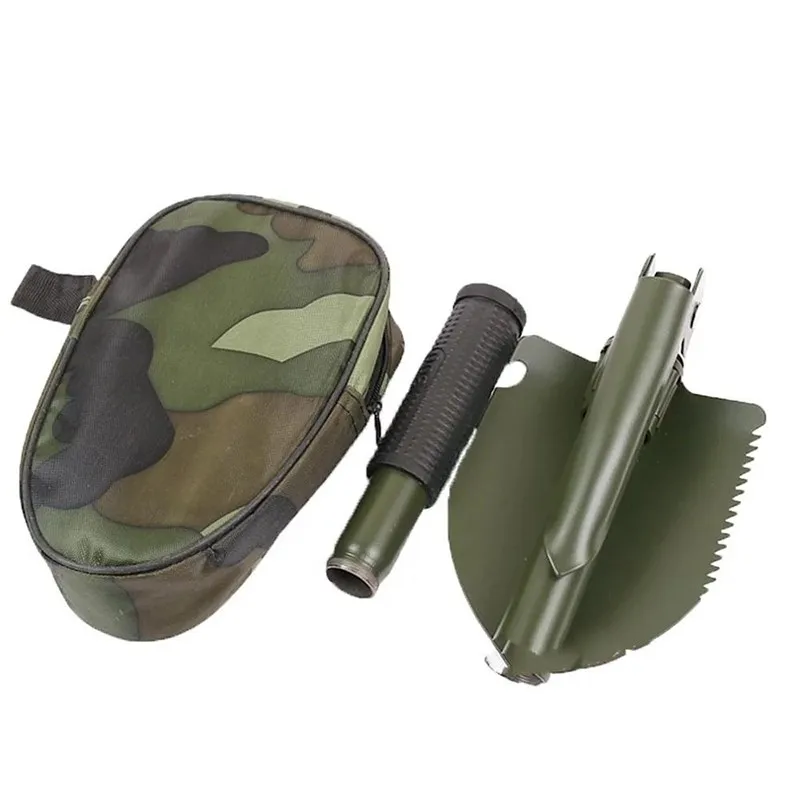 Folding Shovel Mini Military Shovel Outdoor Survival Metal Portable Tools For Children Digging Garden Planting Sand Dredging