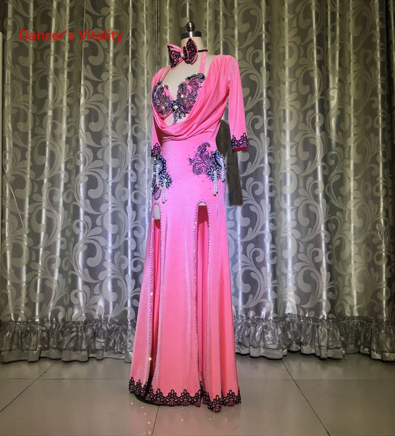 Belly Dance Wholesale Clothing Women Set High-End Custom Tribal Shaabi Balady Robe Headdress Bra Robe Oriental Dance Wear Outfit