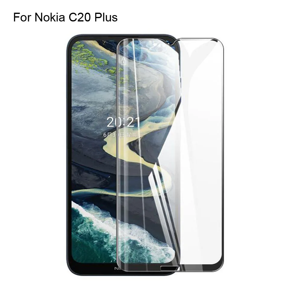 1PC Ultra-Thin screen protector Tempered Glass For Nokia C20 Plus Screen protective For Nokia C 20 Plus Protection TA-1388