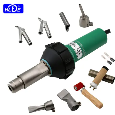 DHL/FedEx 220V/110V 1600W 플라스틱 용접 건 열풍 송풍기 열 토치 용접기 PP/PE/PVC 시트, 파이프, 탱크, 바닥, 멤브레인 용…