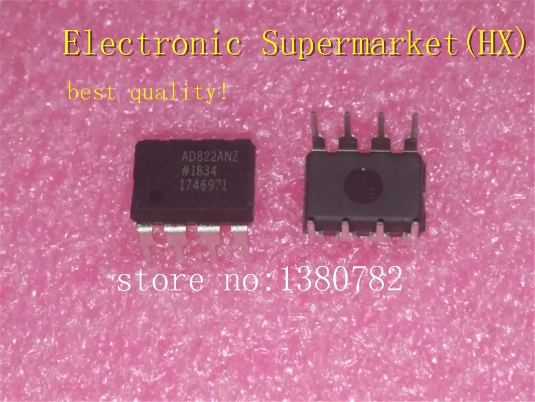 

Free shipping 10pcs/lot AD822ANZ AD822AN AD822 DIP-8 OPAMP GP 1.9MHZ RRO 8DIP IC Best quality