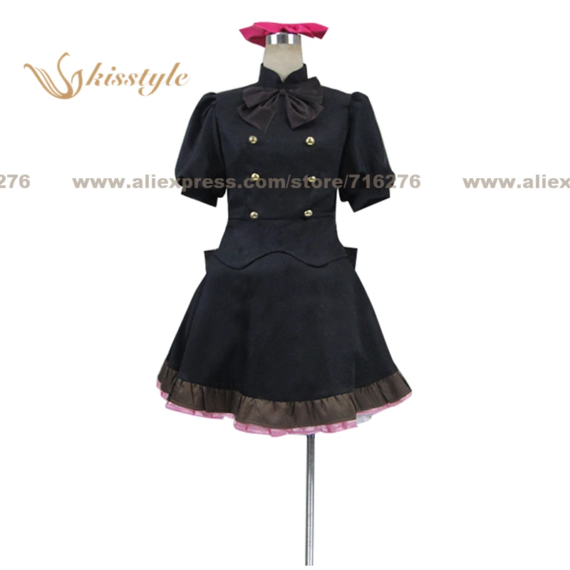 

Kisstyle Fashion Blood Blockade Battlefront Monomania Aligula Uniform COS Clothing Cosplay Costume,Customized Accepted