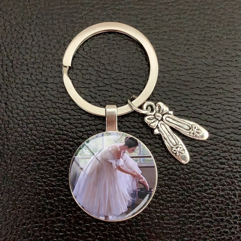Argentine Social Dance Keychain Tango, Waltz, Ballet Dancer Figure Silhouette Keychain Male Female Jewelry