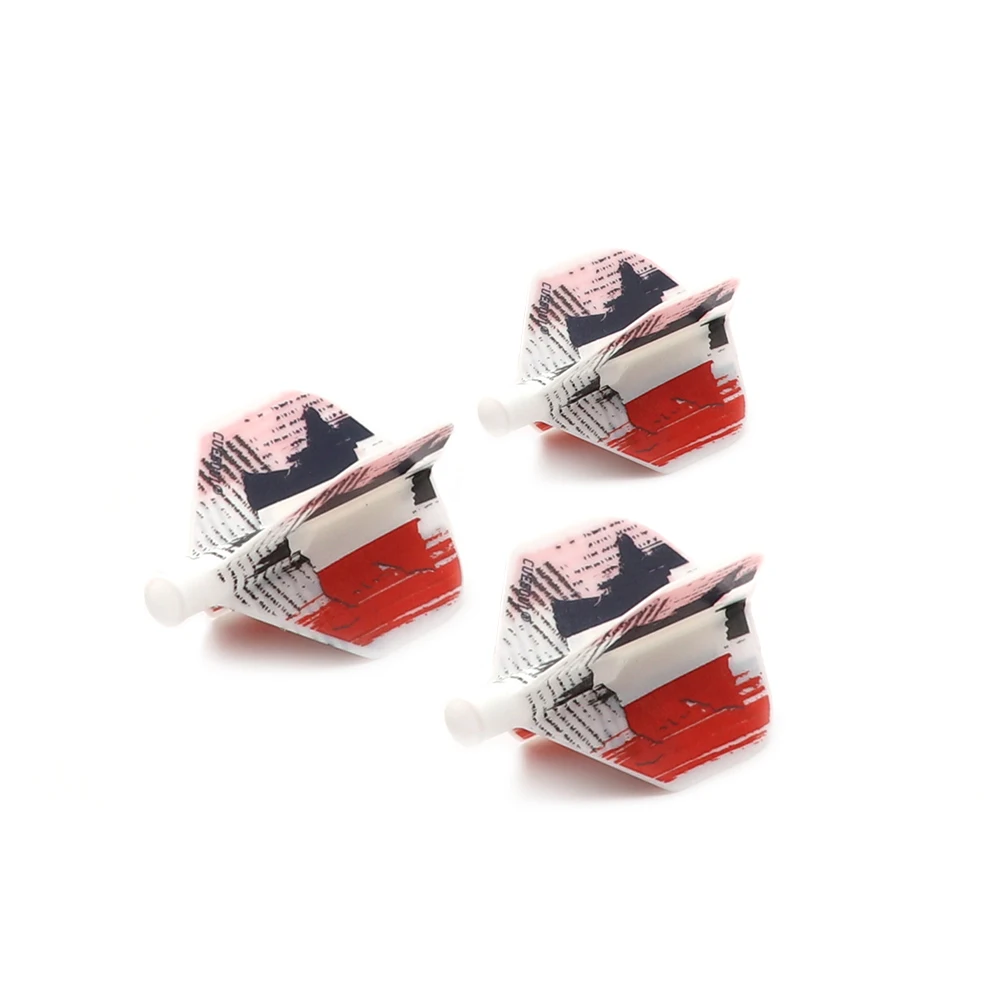 

CUESOUL TERO AK4 Dart Flights Standard Shape French Flag Design,Set of 3 pcs