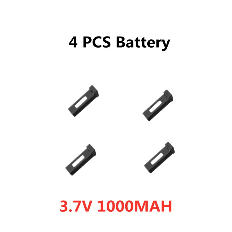 S62 Pro Drone Battery 3.7V 1000Mah / Propeller Maple Leaf  For S62 Drone Spare Parts Battery