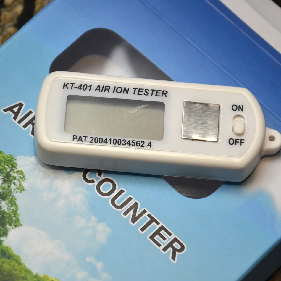 

KT-401 Air Aeroanion Tester Mayitr Air Ion Meter Counter Negative Ions With Peak Hold 1.5V