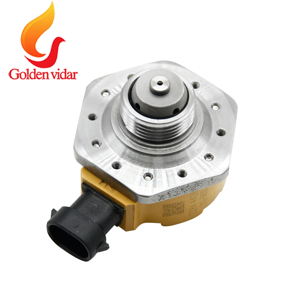 Solenoid Complete for 320D Fuel Pump, For Caterpillar Pump 326-4635 , CAT 320D Solenoid Valve Assembly for C6.4/C6.6 Engine