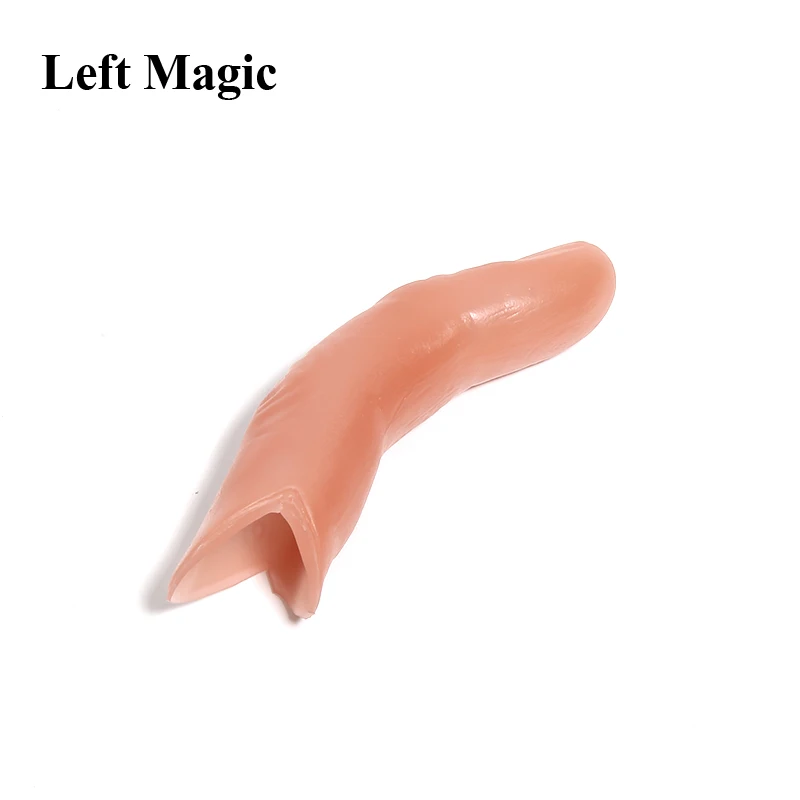 1pcs Fake Finger Sixth Middle Finger Appearing And Vanishing Magic Tricks Illusion Magician Prop Juegos De Magia Kids Toy