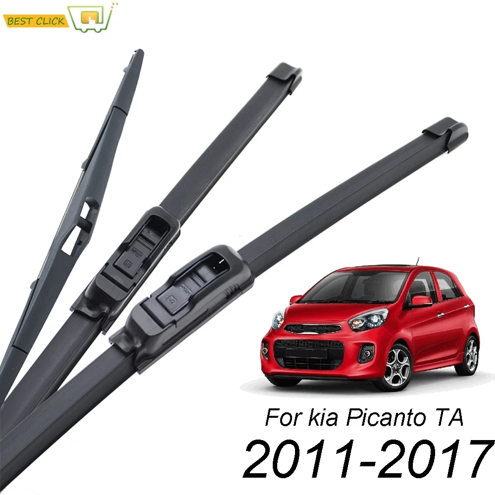 Misima Windshield Windscreen Wiper Blades For Kia Picanto TA MK2 2011 - 2017 Front Rear Window 2012 2013 2014 2015 2016