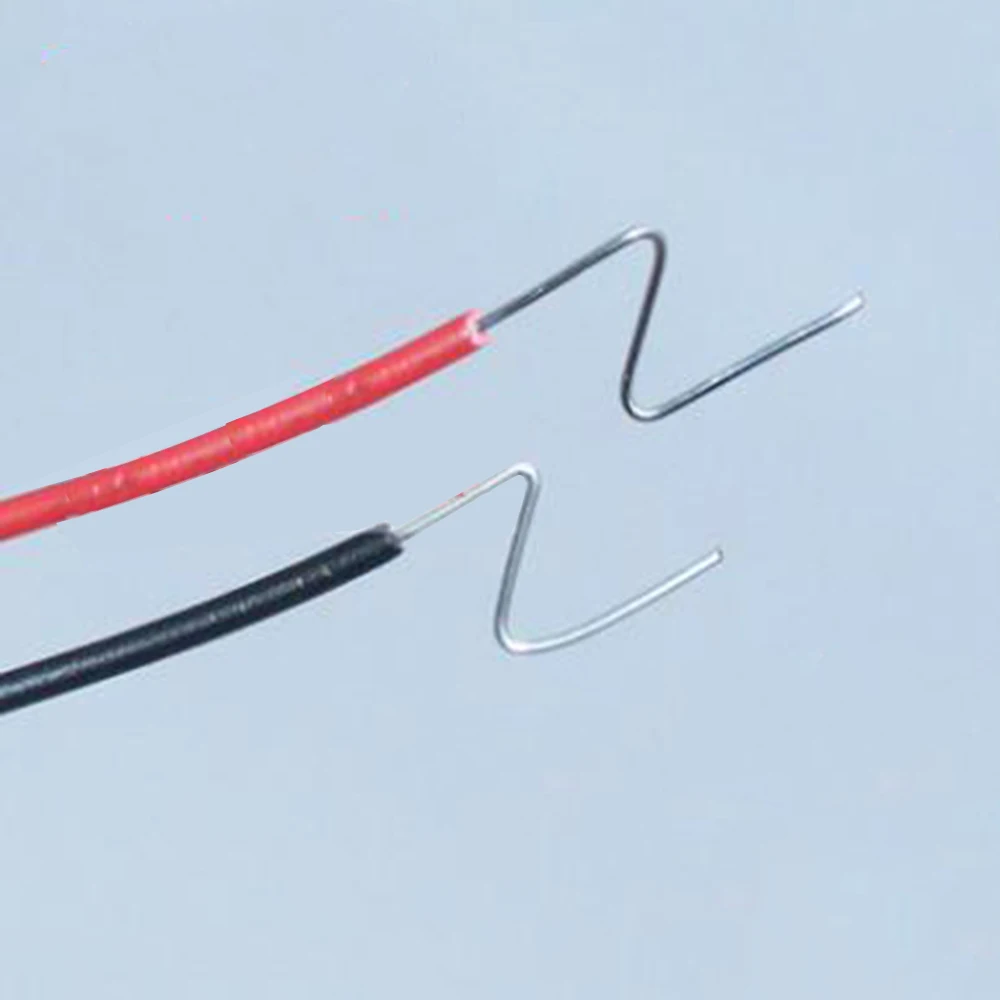 Manual Hard Wire 22AWG Single Strand Core Red Black BV Tinned Copper Thin Electronic Welding Cable