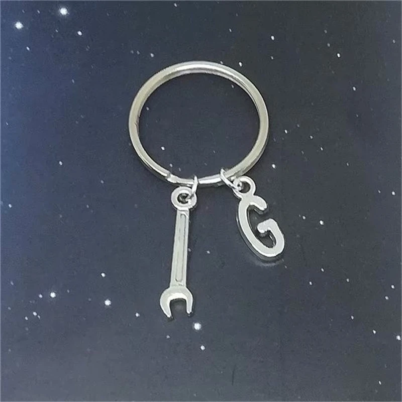 Wrench Key Ring Keychain Zipper Pull Mechanic Keychain Plumber Keychain Home Remodel Gift Keychain Construction