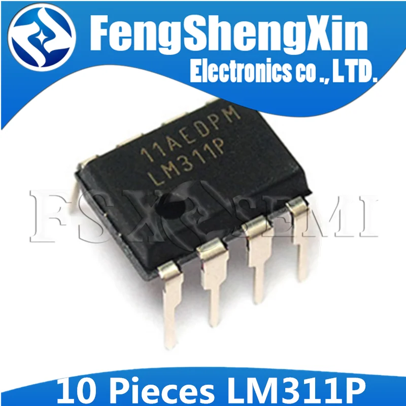 

100pcs/lot LM311P DIP-8 LM311 Voltage comparator IC