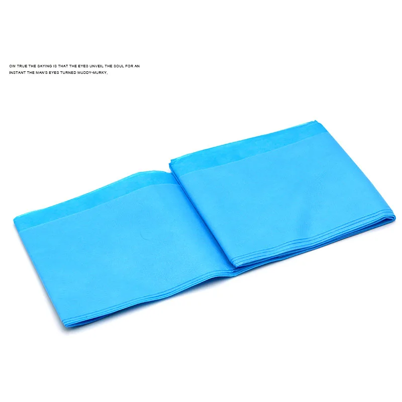 Disposable sheets non-woven sterile beauty shop towels 100 * 200 medical pad  Single Surgical Lamination Single