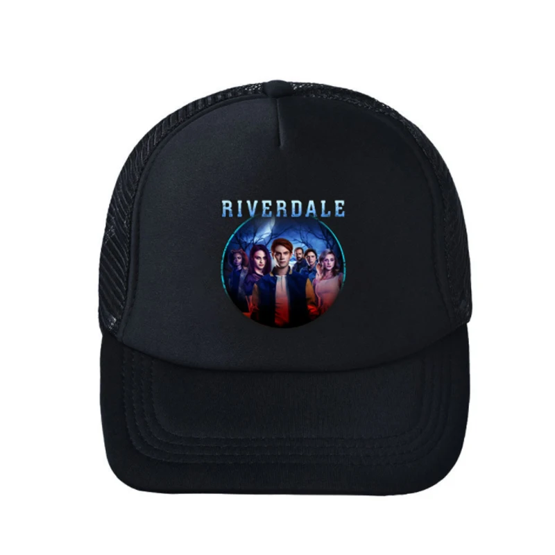 TV Jewelry Riverdale Snapback Cap Cartoon Southside Riverdale Serpents Printed Hats Hip Hop Dad Mesh Hat Trucker Hat