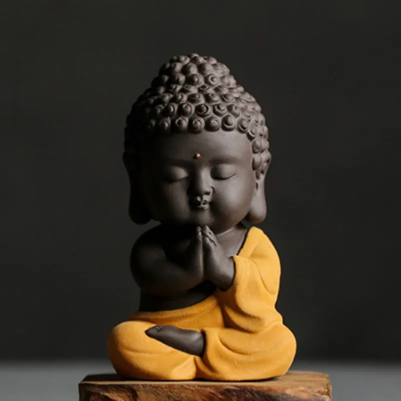 Praying Buddha Silicone Candle Mold Scented Wax Mould Decorated Epoxy Crafts Molds Aroma Gypsum Silicone Mould