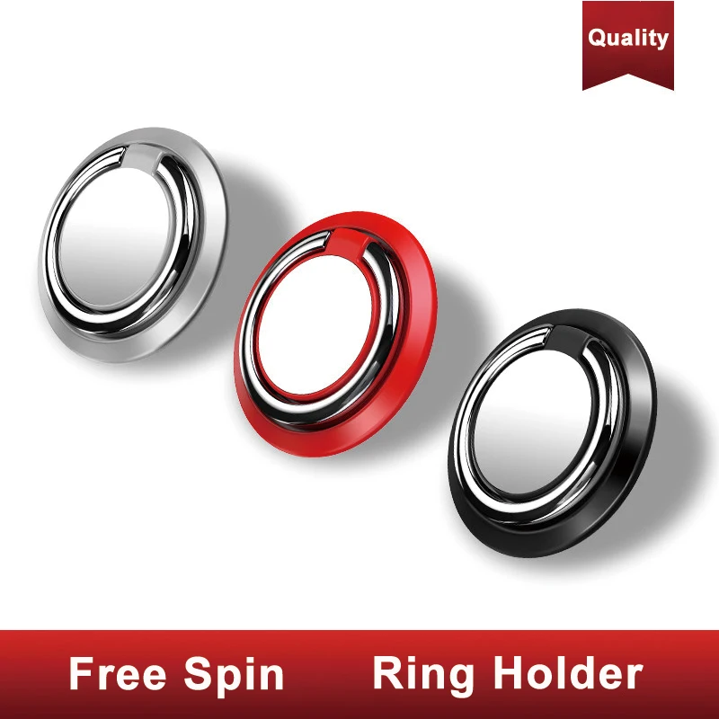 Mini Phone Ring Finger Ring Holder Phone Stand Car Holder Magnetic Ring Holder for iPhone Xiaomi Samsung Tablet Mobile Phone