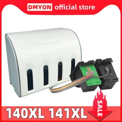 DMYON Compatible for Hp 140 141 Continuous Ink Supply System C4203 C4213 C4273 C4283 C4293 C4343 C4383 Printer Cartridge