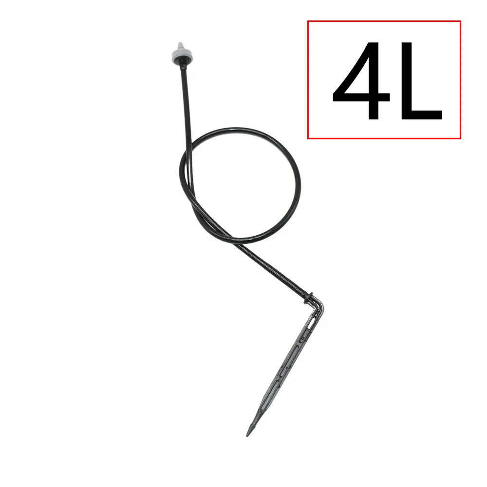 نظام الري السقوط للنباتات بوعاء الدفيئة مع سهم الكوع 1-Way 2/4/8 L/H مجموعات بواعث التنقيط المنقط #3