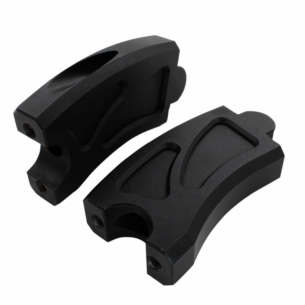 Handlebar Risers Handle Bar Lift Clamp Adapters for Honda Rebel CMX 500 300 CMX500 CMX300