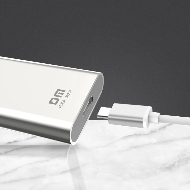 DM Esterno hard disk SSD da 256GB SSD DA 512GB Portatile SSD hard disk Esterno hdd per il computer portatile con il Tipo di C USB 3.1