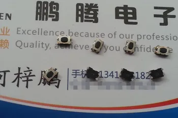 10 pz/lotto originale francese C & k silicone tact switch 4.6*2.8*1.9 patch 4 piedi morbido pulsante testa micro-movimento impermeabile