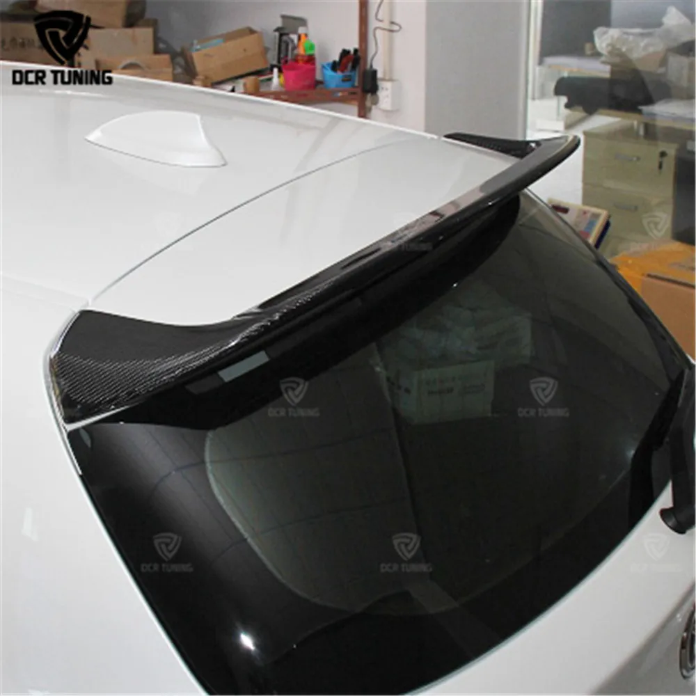 For BMW F20 Spoiler 2012 - 2018 1 Series 116i 120i 118i M135i F20 F21 Carbon Fiber Rear Roof / Top Spoiler AC Style F20 Spoiler