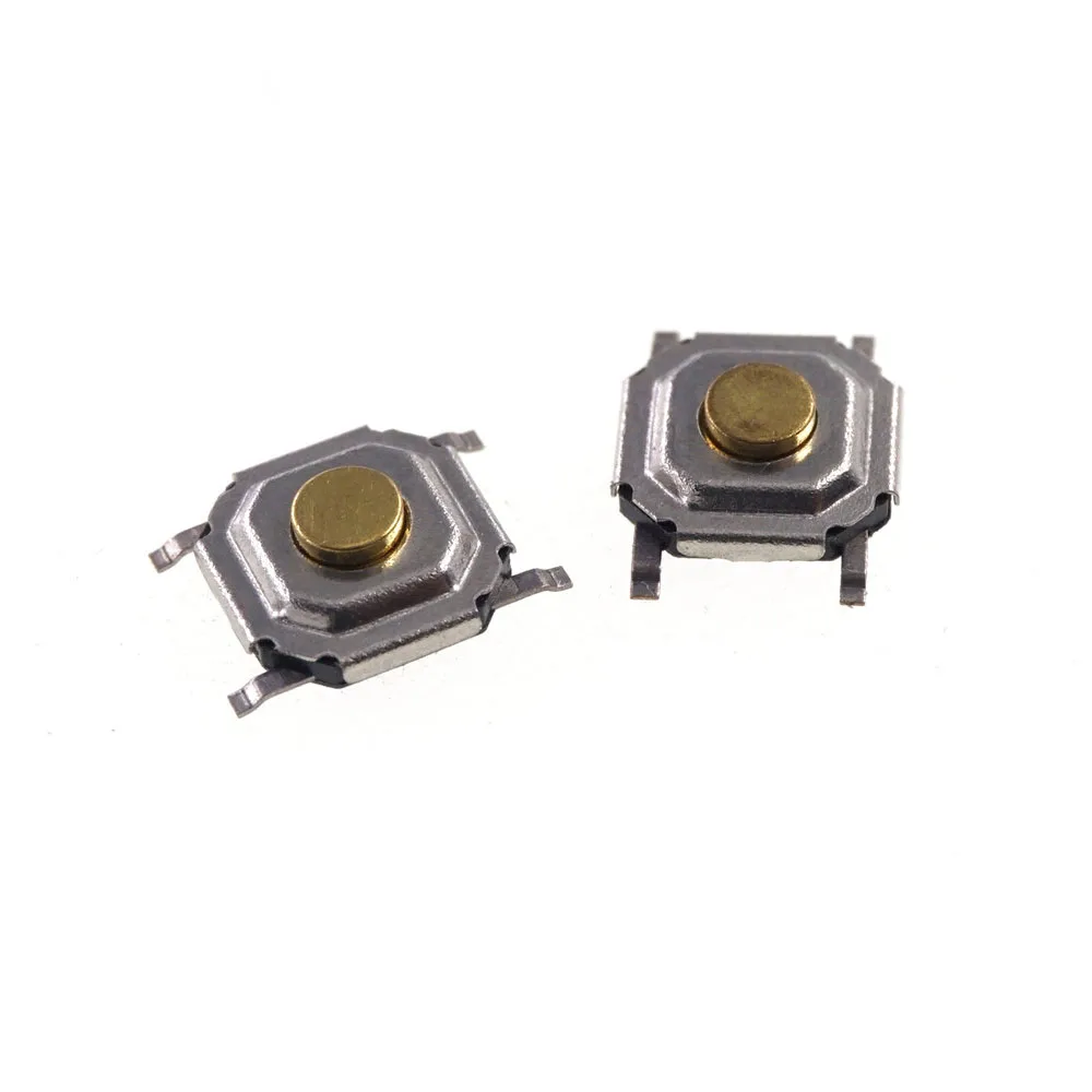 Tape & Reel Miniature Tact Switch 4x4x1.6 mm ( 5.2x5.2x1.6) SMT Horizontal Vertical Surface Mount Reflow Solder light Push SPST