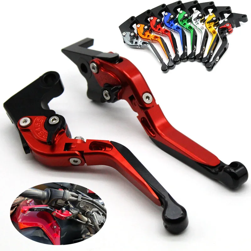 

For Triumph SPEED TRIPLE，DAYTONA 955i，SPEED FOUR，SPRINT RS/ST，TT600 Motorcycle Accessories Folding Extendable Brake Clutch Lever