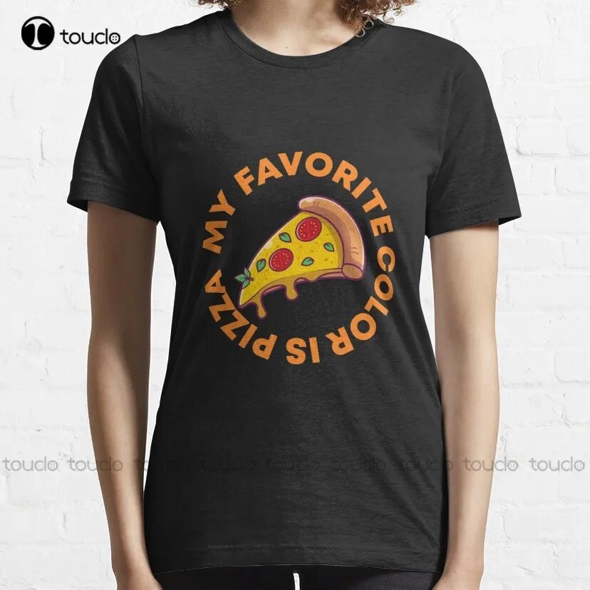 My Favorite Color Is Pizza Premium T-Shirt Tshirt Ruler Custom Aldult Teen Unisex Fashion Funny New Xs-5Xl Fashion Funny New