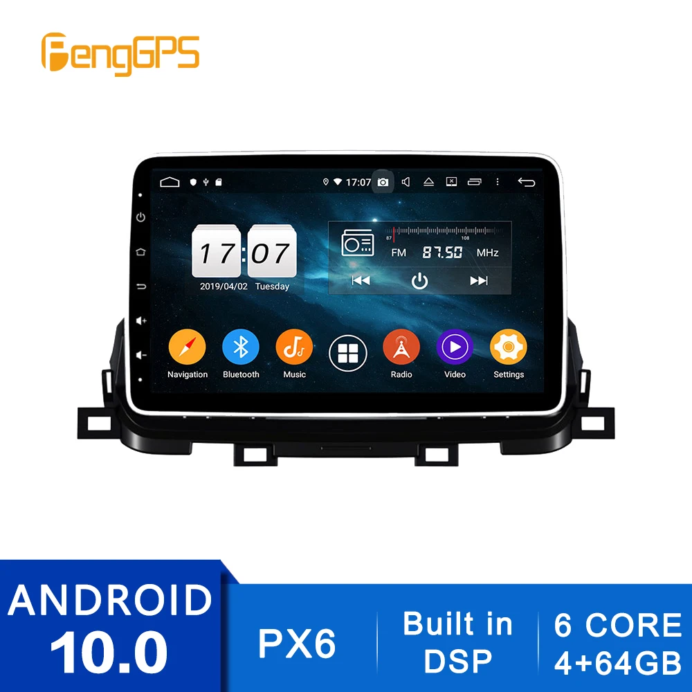 Android 10.0 Radio For Kia Sportage 2018+ Touchscreen Multimedia GPS Navigation Headunit DVD Player Car Stereo Carplay DSP IPS