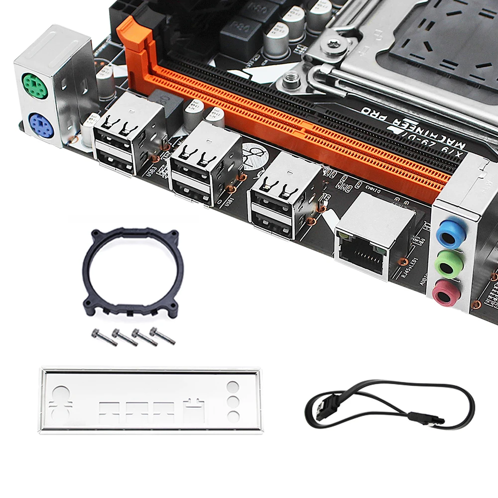 Imagem -06 - Machinist X79 Suporte Motherboard Ddr3 Reg Ecc Memória Ram e Desktop Compatível Xeon e5 v1 v2 Cpu Lga 2011 Sata3.0 Z9-d7