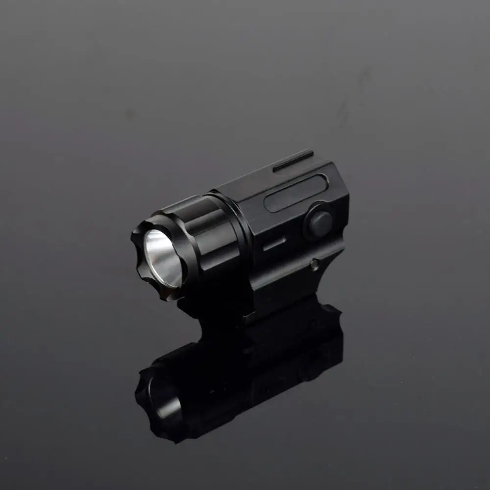 

Tactical Gun Light Compact Weapons Mounted Pistol Light 210 Lumen Flashlight for Glock 17 19 21
