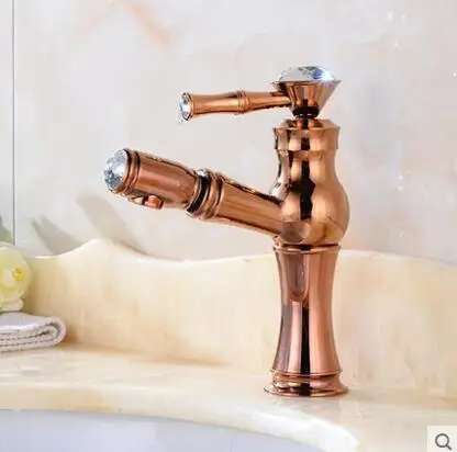 Imagem -02 - Cozinha Puxar para Fora tipo Torneira Mixer Ouro Rosa Todos os Dissipadores de Cobre Lavagem de Água Quente e Fria Torneira do Chuveiro do Vintage Ouro Cor da