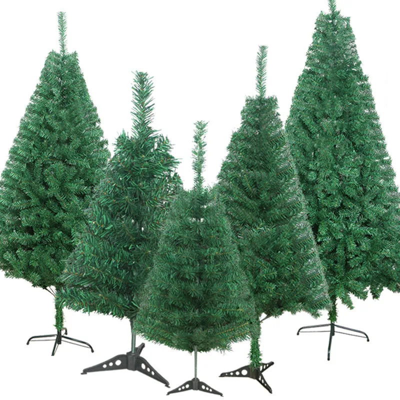 Artificial Christmas Tree Pine White Big Nordic Flocking 2022 New Year Decoration Led Door Wall Ornaments Souvenirs Scenes Decor