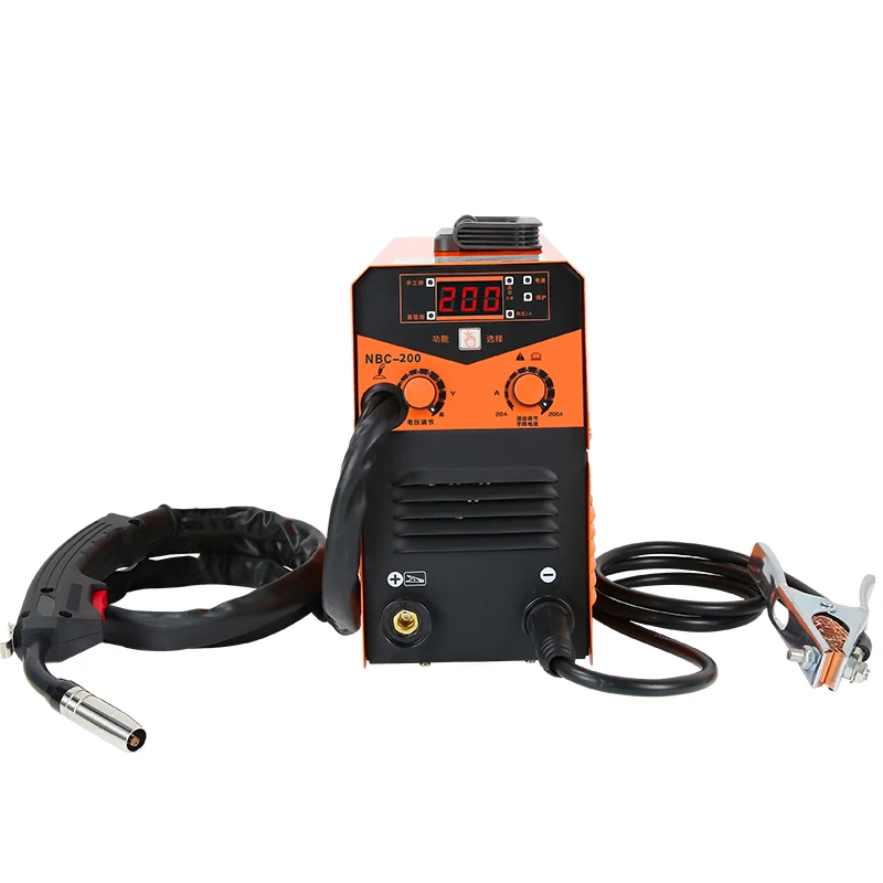 Carbon dioxide gas shielded welding machine, 220v household without gas welding machine