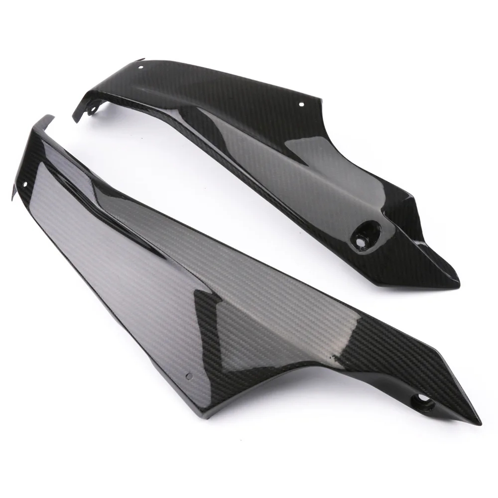 100% 3K carbon fiber Low side fairing For Kawasaki Ninja400 NINJA400 refitted shell lower shroud bottom shield 2018 2019 2020