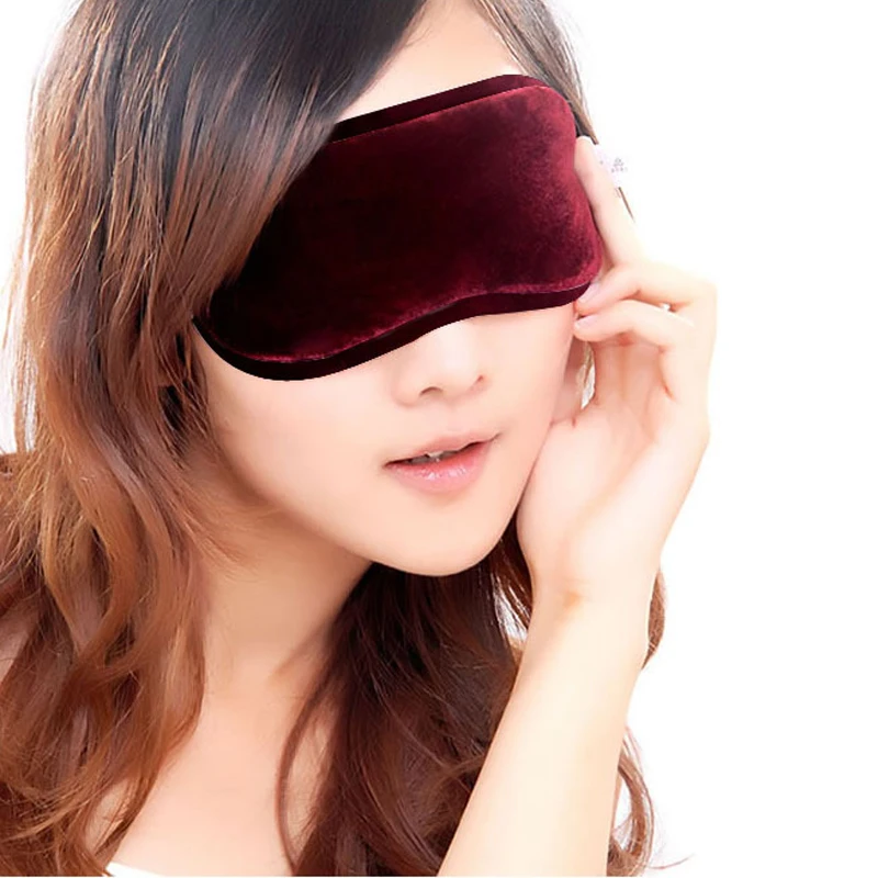 

Fashionable Soft Tourmaline Eye Mask Shade Nap Cover Blindfold Travel For Good Sleeping