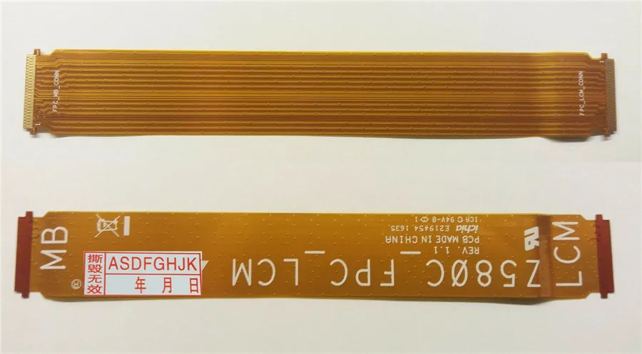 Kabel Flex LCD Lvds wideo dla Asus P01MA Z580CA Z580C _ Sb _ MXT1666T2