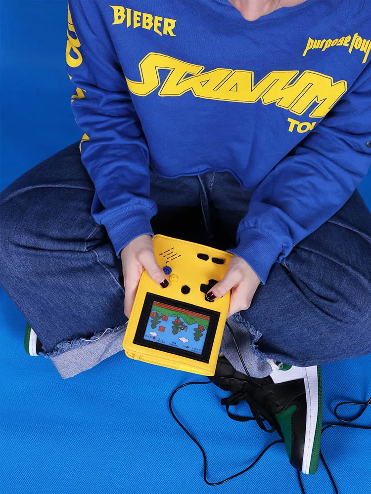 Kinbor-Cuaderno de juegos A6, planificador de calendario con autorelleno, mano bonita con dibujos animados para niños, Cuenta de mano, diario, juego infantil