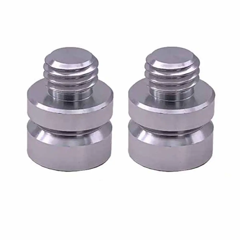 New 2pcs Prism Adapter 5/8 x11 thread from male thread to female thread, for GPS TOTAL STATION