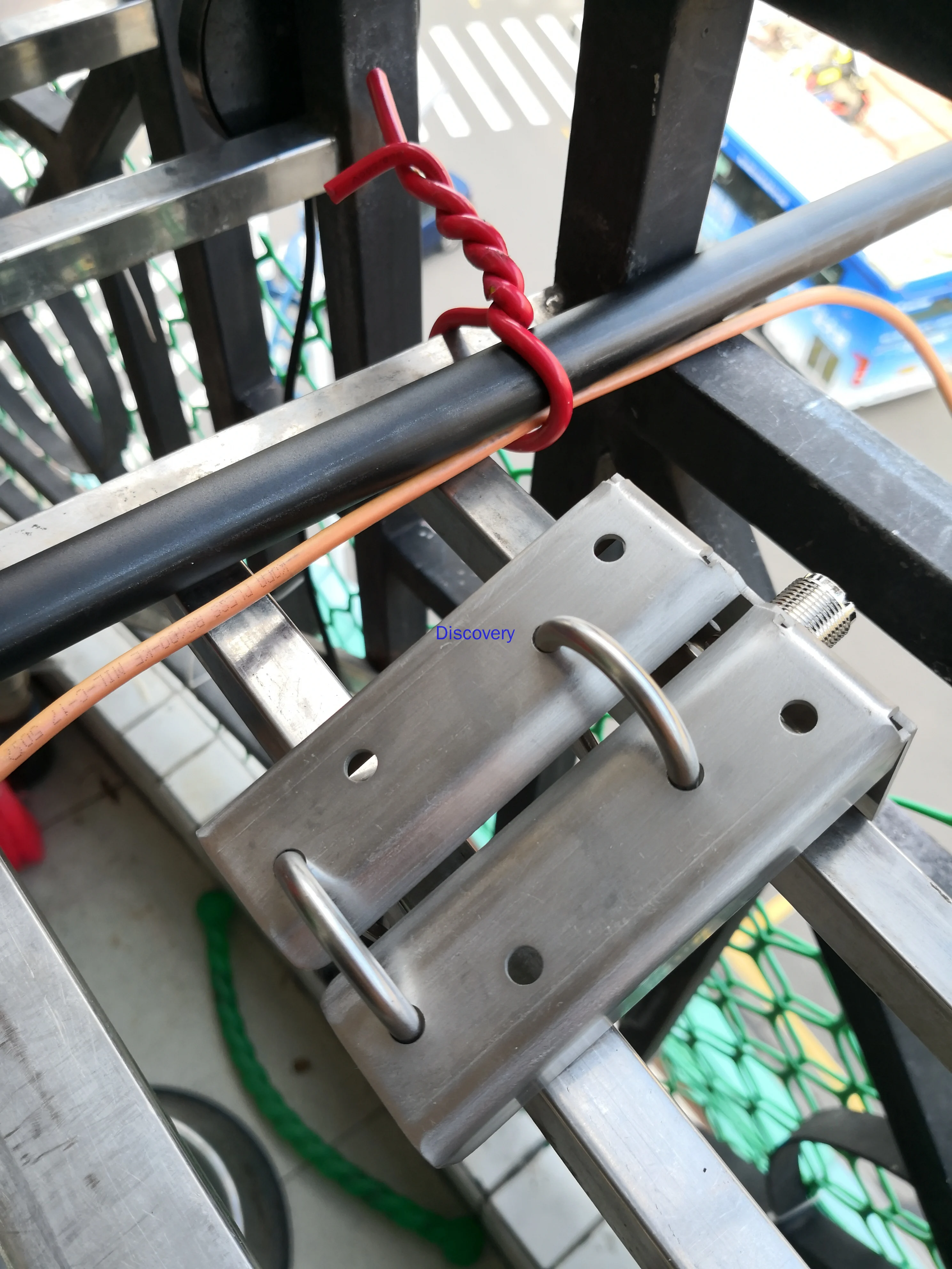 Supporto per palo colonna morsetto codice positivo V autoradio portatile ad onde corte HFT8917GP Yagi AM