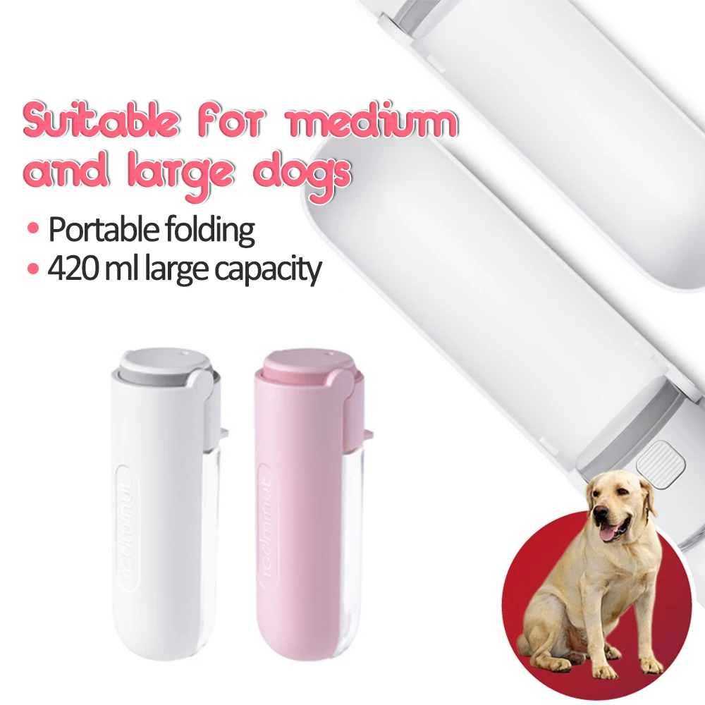 Portable Pet Dog Water Bottle Feeder For Outdoor Walking Dog Water Dispenser Pet Travel Drinking Cup With Clamshell Sink