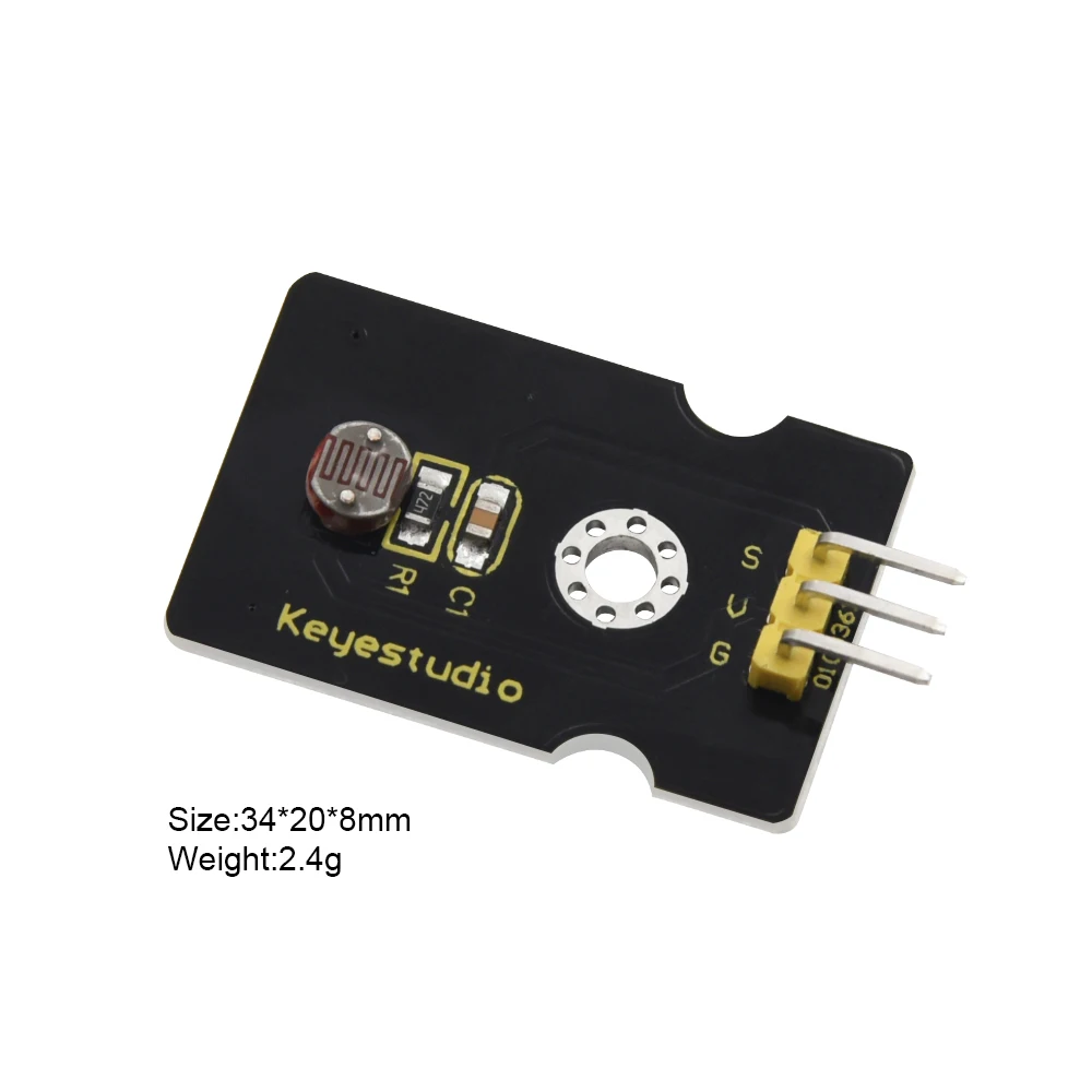 Keyestudio Photosensitive Sensor Module Light Module Detects Photocell Resistor for Arduino LDR Sensor