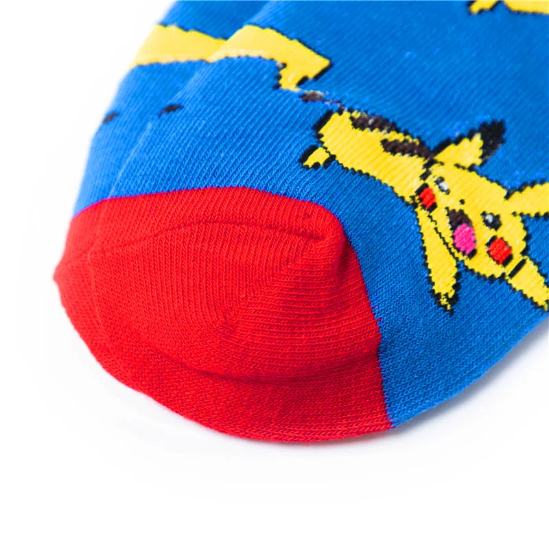 أنيمي البوكيمون بيكاتشو الشكل جوارب قطنية البوكيمون السنجاب تشارماندر Bulbasaur أنيمي تأثيري الرجال النساء هدية الكريسماس جورب #5