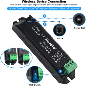 8 best sales Bộ khuếch đại bluetooth - №6