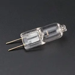 2PCS Microscope lamp lighting Halogen lamp bubble 6V 5W 10W 15W 20W 25W 30W G4 Light Bulbs Halogen Lamps