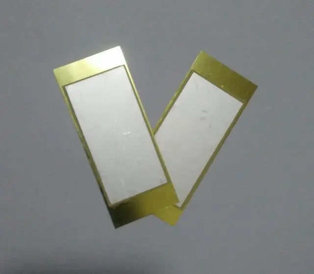 Series type bicrystal piezoelectric chip ceramic chip power generation chip piezoelectric chip 80mmx33mmx0.6