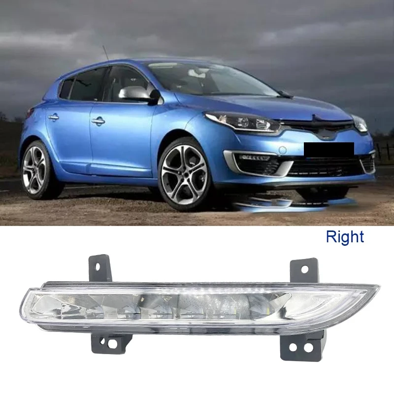 Car Daytime Running Light LED Fog Lamps Driver for Renault Fluence Models 2014+