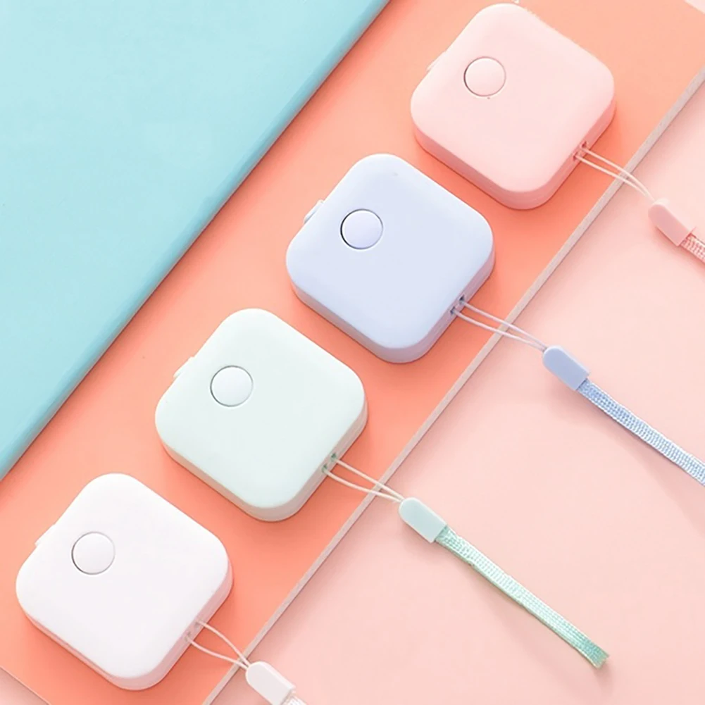 1.5m Ruler Portable Mini Lovely Retractable Soft Ruler Measure Tape Measurement Tool